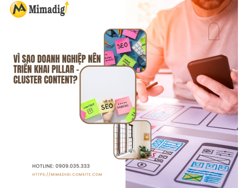 Chiến lược xây dựng pillar – cluster content của MIMADIGI