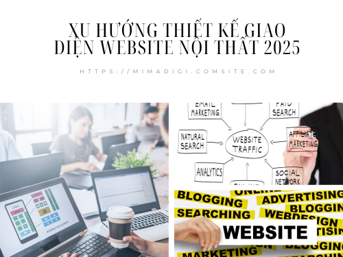 Thiết kế website nội thất cao cấp tại Sài Gòn – Chuẩn thương hiệu, sang trọng, chuẩn SEO Google của MIMADIGI