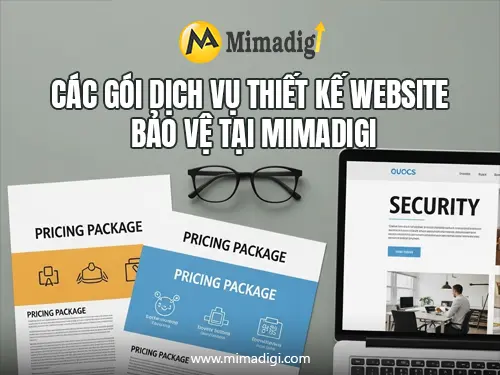Security company website design at Mimadigi