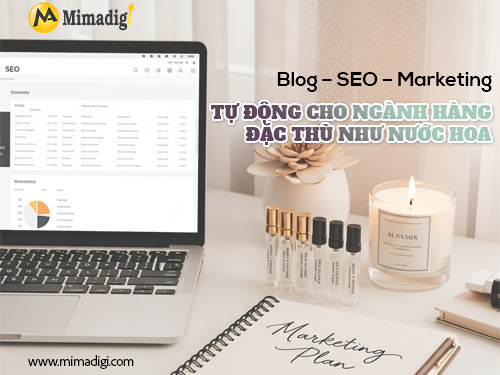 Design a Perfume Selling Website at MIMADIGI