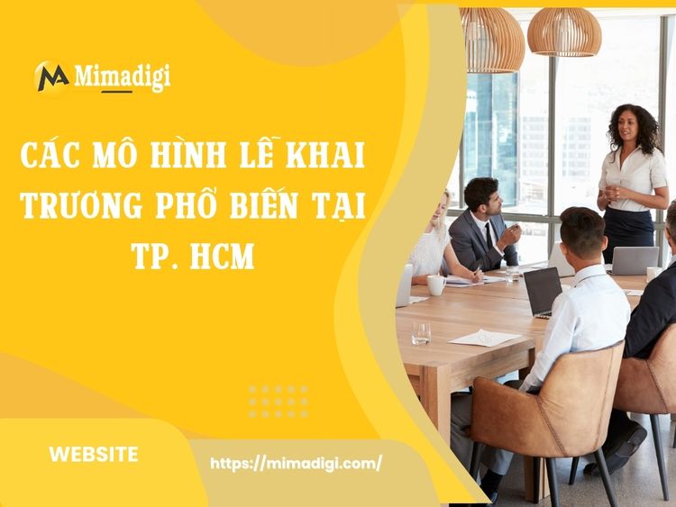 Tổ chức sự kiện lễ khai trương tp. hcm