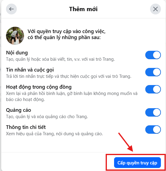 Guide to Creating and Assigning Fanpage Admin Roles for Businesses