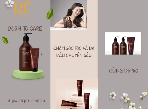 Dr.Pro – Vietnam’s leading biotech hair and scalp care brand with website design by MIMA.