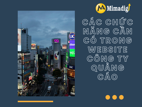 Website Design for Advertising Companies in Saigon by mimadigi