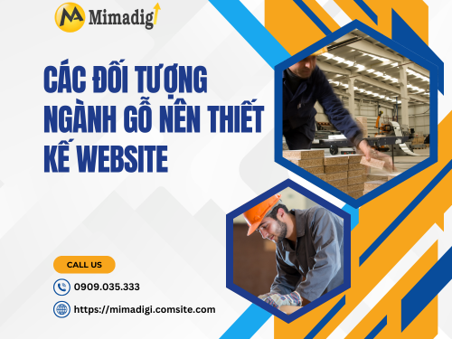 Website design for the wood industry in Dong Nai by mimadigi