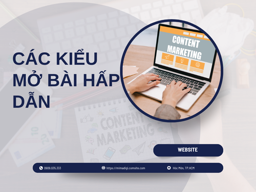 Cách viết mở bài hấp dẫn giữ chân người đọc của mimadigi