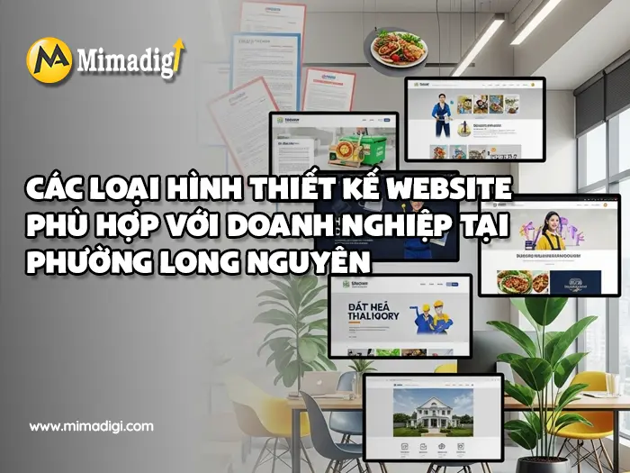 Website Design in Long Nguyen Ward at mimadigi