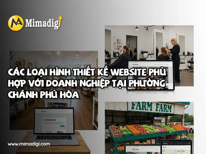 Website Design in Chanh Phu Hoa Ward at mimadigi