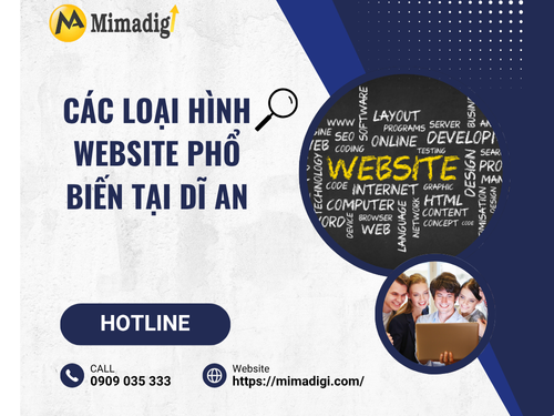 Website Design Company in Di An by mimadigi