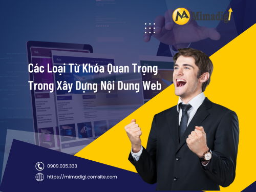 Vai trò của từ khóa trong xây dựng nội dung web của MIMADIGI