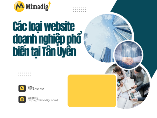 Website design for businesses in Tan Uyen by mimadigi