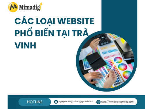 Website Design in Tra Vinh – Lifetime Technical Support by mimadigi