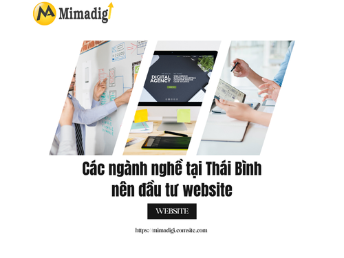 Thiết kế website tại Thái Bình – Chuẩn SEO ngành nghề cùng mimadigi