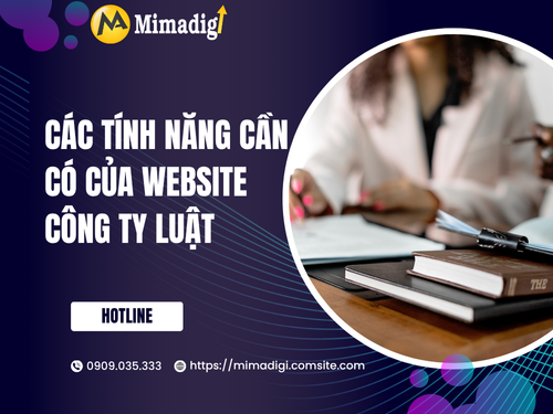 Law Firm Website Design in Ho Chi Minh City by mimadigi