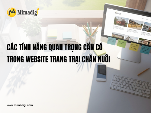 Livestock Farm Website Design with MIMADIGI