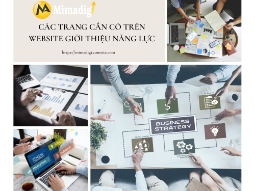Company Capability Introduction Website with MIMADIGI