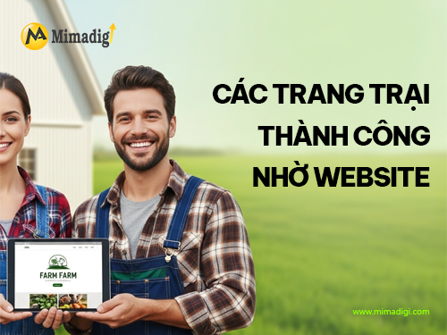 Livestock Farm Website Design with MIMADIGI