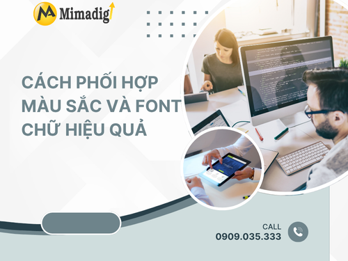 Colors and Fonts in Website Design: Basic Principles with MIMADIGI