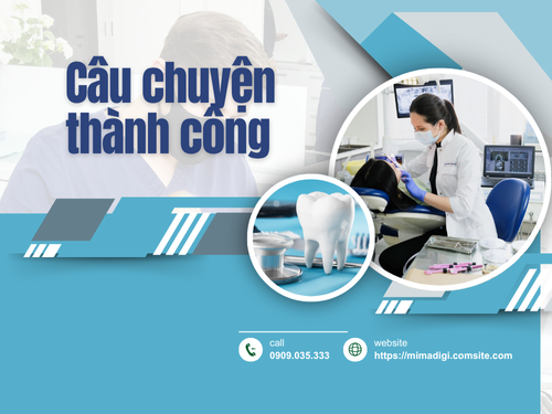 Thiết kế website nha khoa chuyên nghiệp tại Bình Dương tại mimadigi