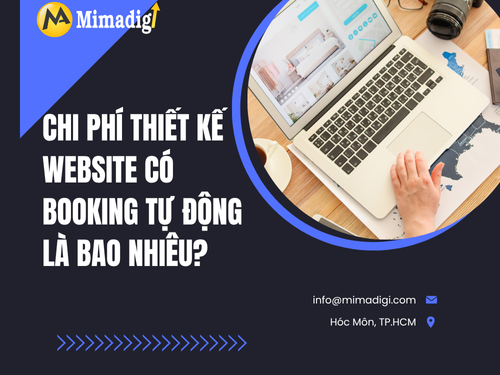 Website Integrated with Booking and Automatic Scheduling with MIMADIGI