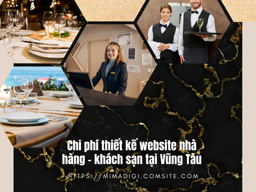 Vung Tau Restaurant & Hotel Website with MIMADIGI