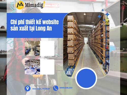Website Design for Manufacturing Company in Long An by mimadigi
