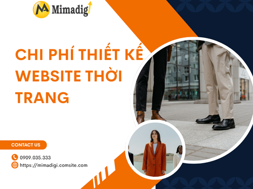 Men's and Women's Fashion Website Design with MIMADIGI
