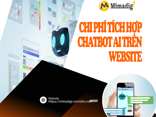 Website design with AI chatbot integration by mimadigi