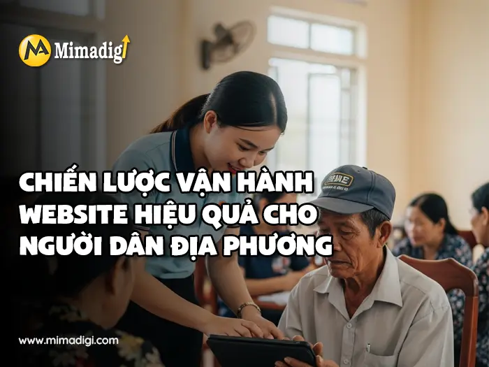 Website Design in An Thoi Dong Commune at MIMADIGI
