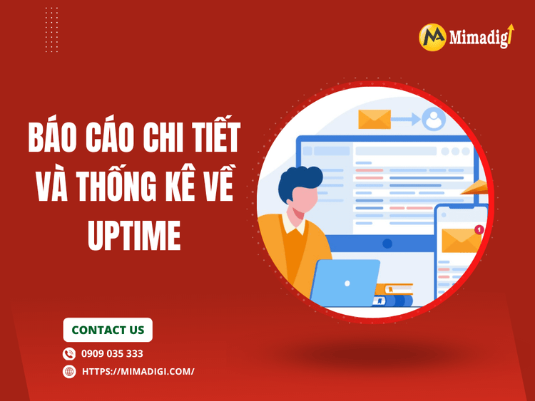 Detailed reports and statistics on uptime at MIMA