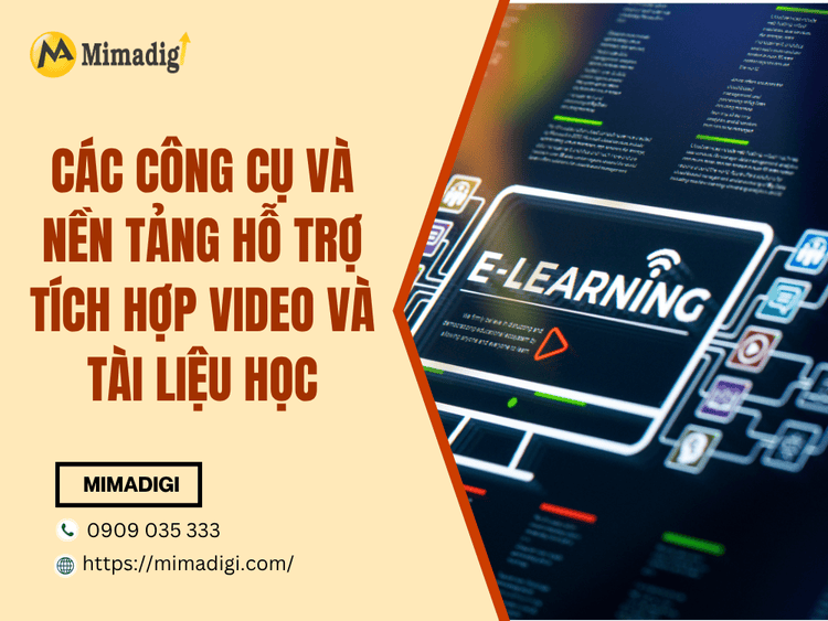 Tools and Platforms Supporting Video and Learning Material Integration at MIMA