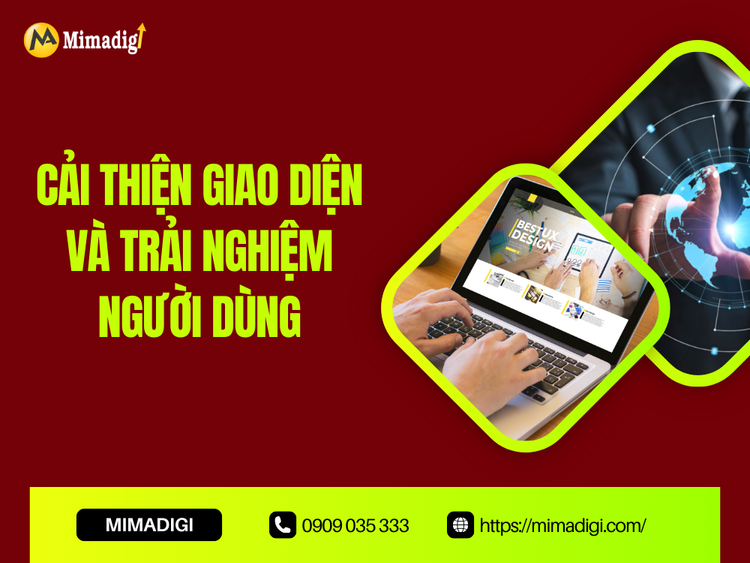Cải Thiện Giao Diện và Trải Nghiệm Người Dùng tại MIMA