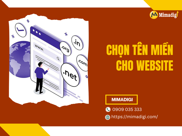 Choosing a domain for a website at MIMA