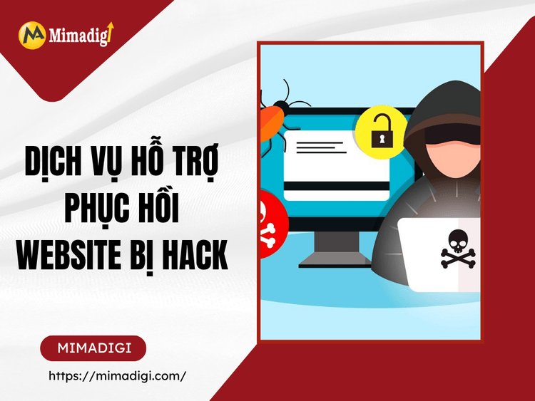 Website hacked recovery support service at MIMA