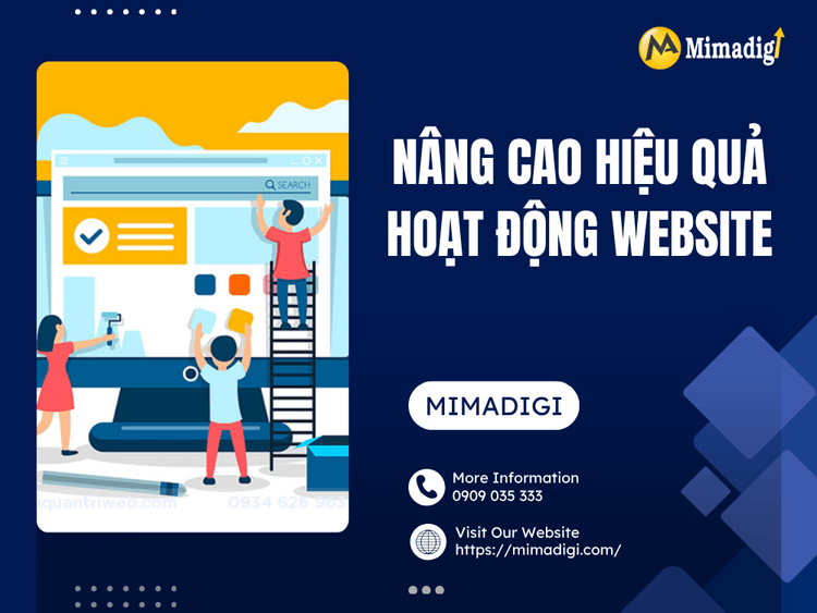 Improve Website Operating Efficiency at MIMA