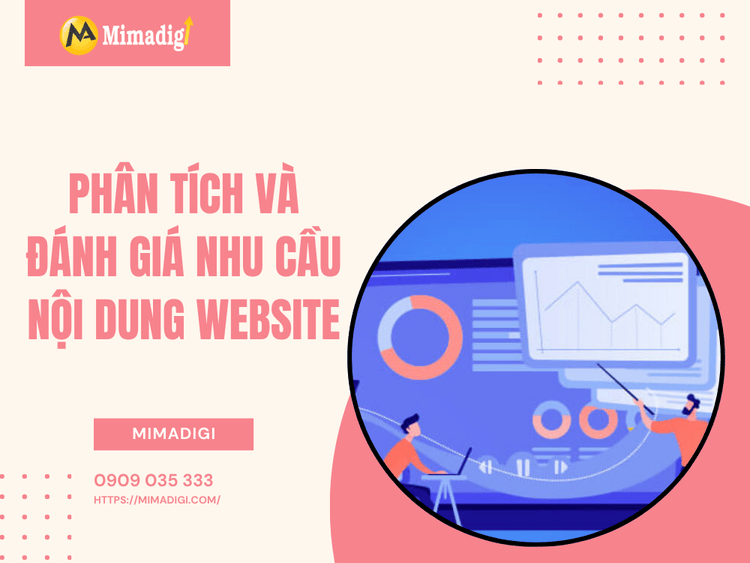 Phân tích và đánh giá nhu cầu nội dung website tai MIMA