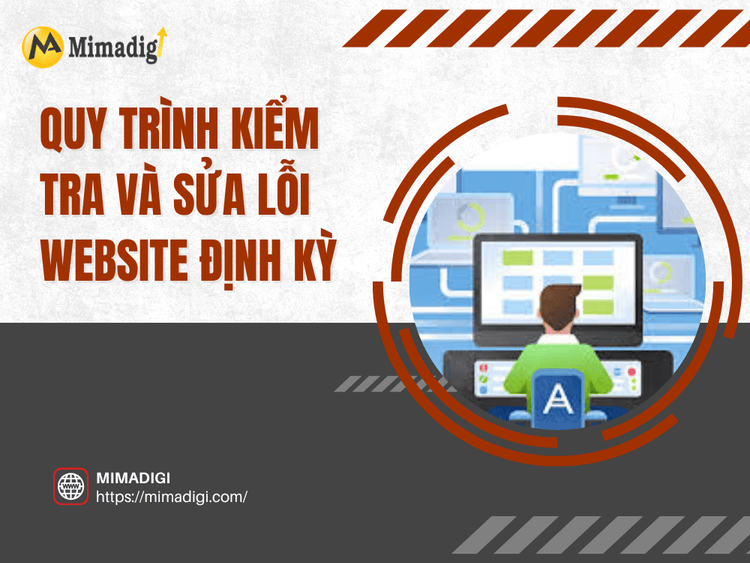 Periodic website check and error correction process at MIMA