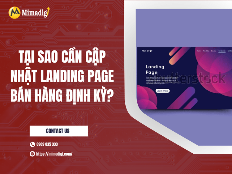 Why update landing pages regularly?