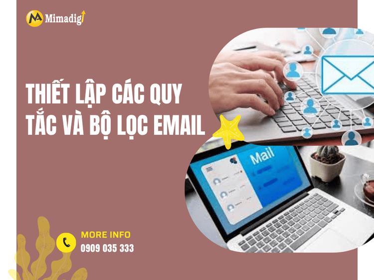 Thiết lập các quy tắc và bộ lọc email tại MIMA