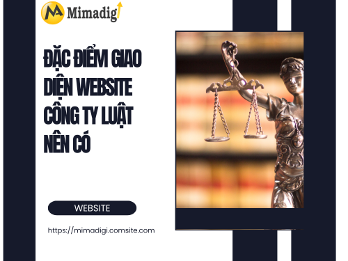Law Firm Website Design in Ho Chi Minh City by mimadigi