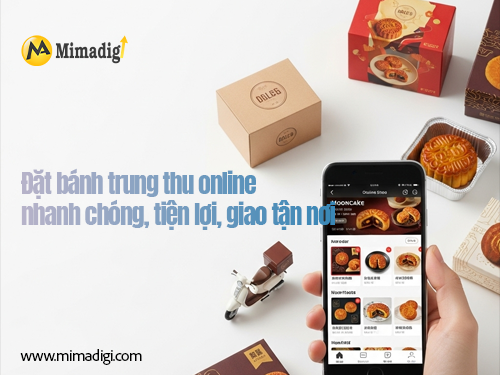 Mooncake Website Design at MIMADIGI