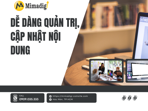 Website Design in Ha Giang – Easy to Manage, Mobile Optimized by mimadigi