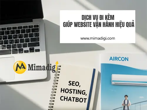 Air Conditioner Maintenance Service Website Design at MIMADIGI
