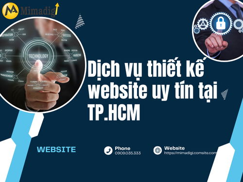 Website Design in Ho Chi Minh City – Reputable, High-Speed, Easy to Manage at MIMA Design
