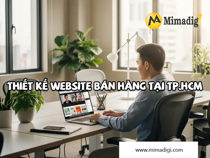Thiết kế website bán hàng online tại TP.HCM. Công Ty Mimadigi