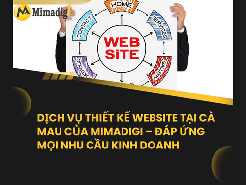 Thiết kế website tại Cà Mau – Chuẩn tốc độ, dễ quảng cáo của mimadigi
