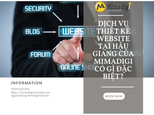 Website Design in Hau Giang – Free In-depth Consultation by mimadigi