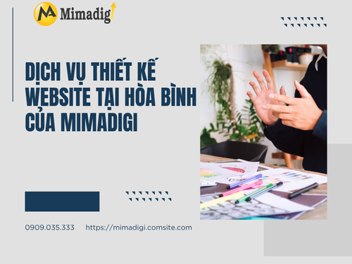 Website Design in Hoa Binh – Creative and Effective Design by mimadigi