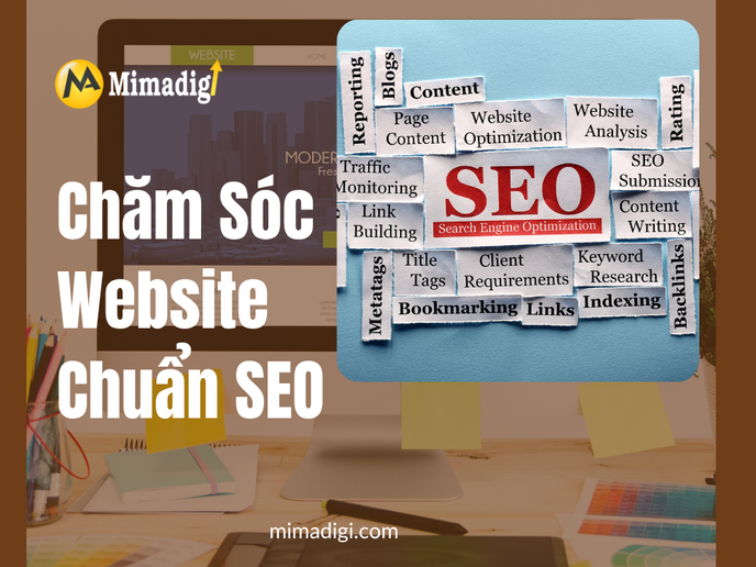 Chăm Sóc Website Chuẩn SEO: Tăng Cường Tầm Nhìn Trên Google tại mima
