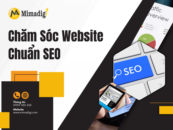 SEO Standard Website Care: Benefits at mima